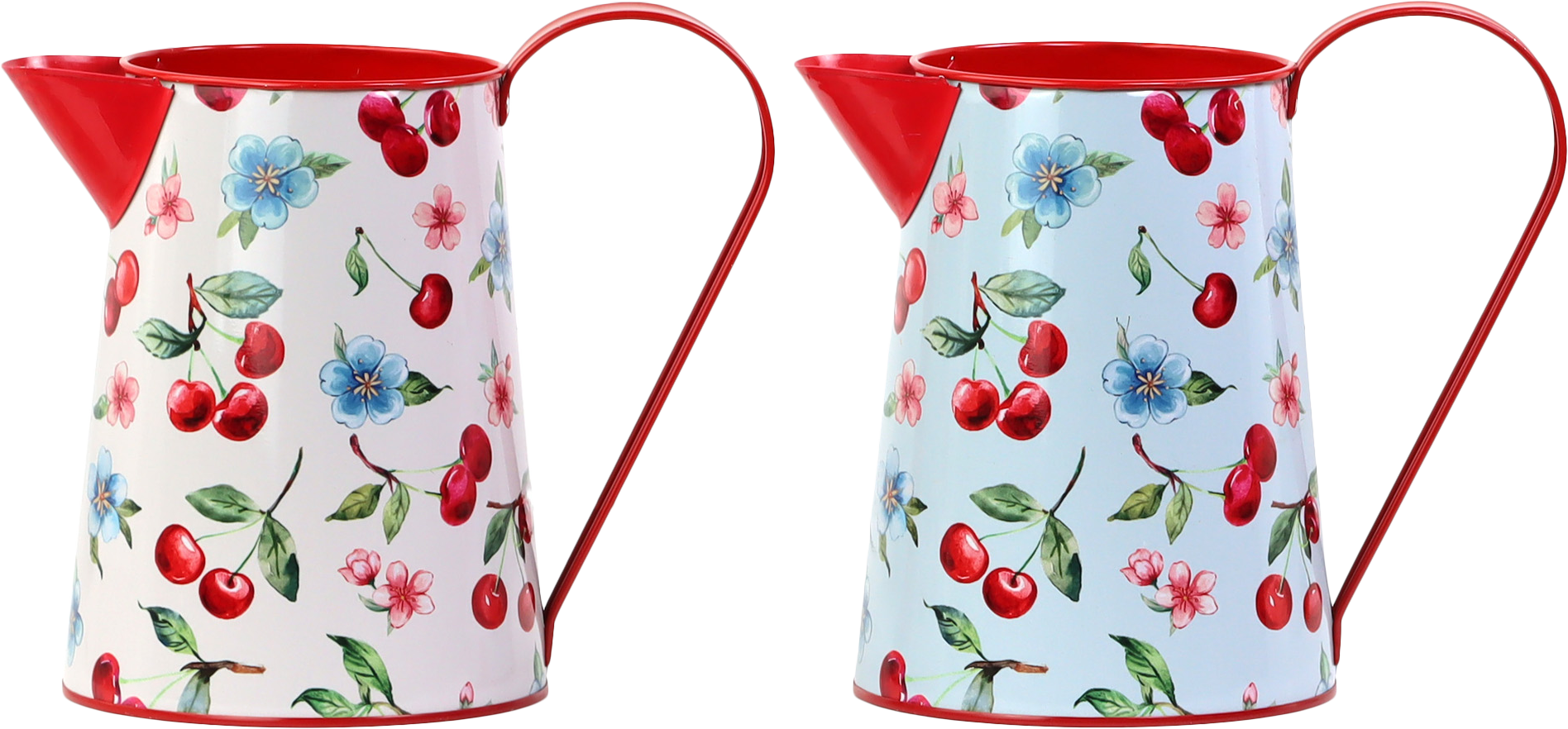 7346 JUG CHERRY BLOOM  S/2