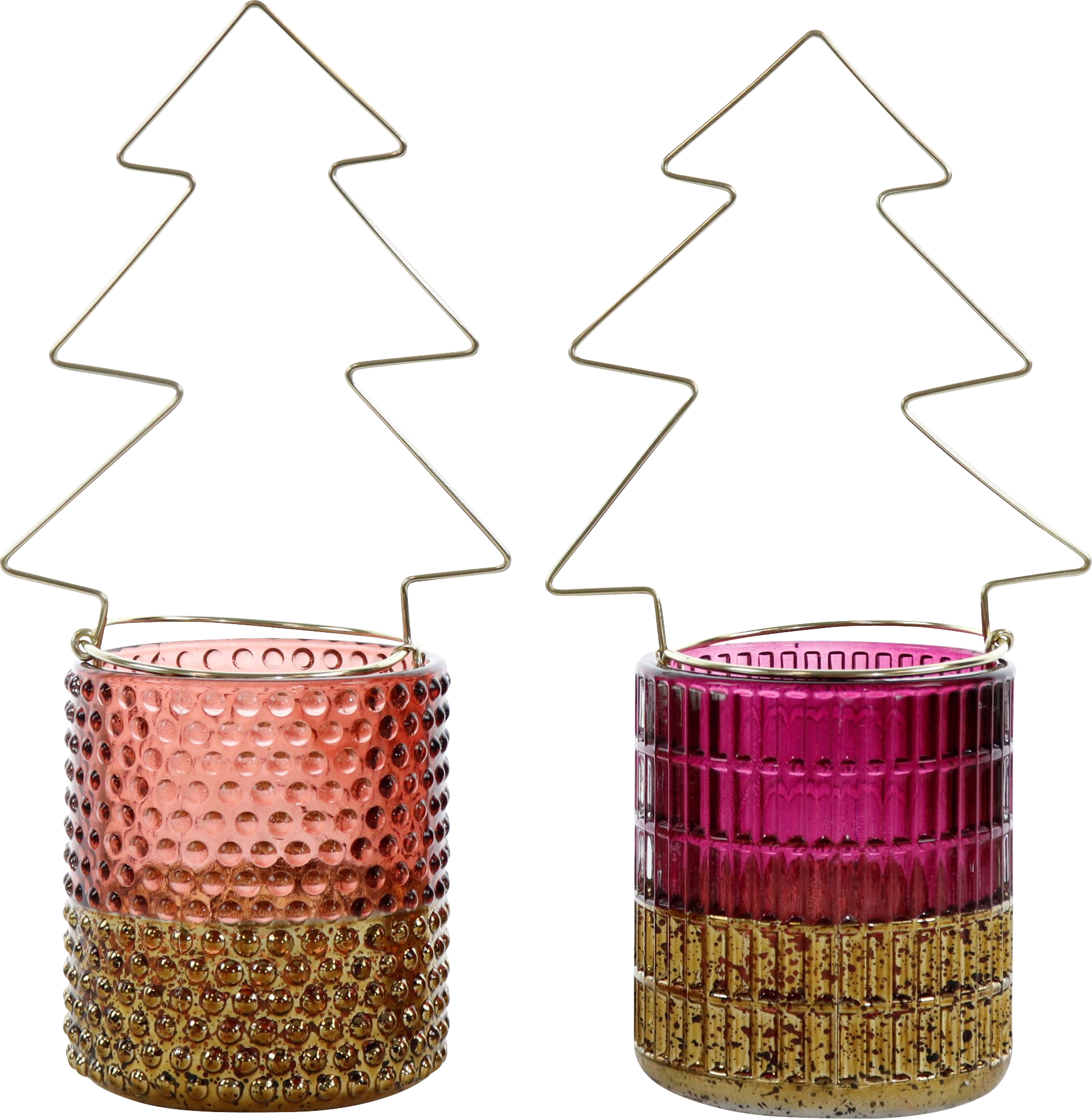 7378 PORTACANDELE  TREE  2PZ