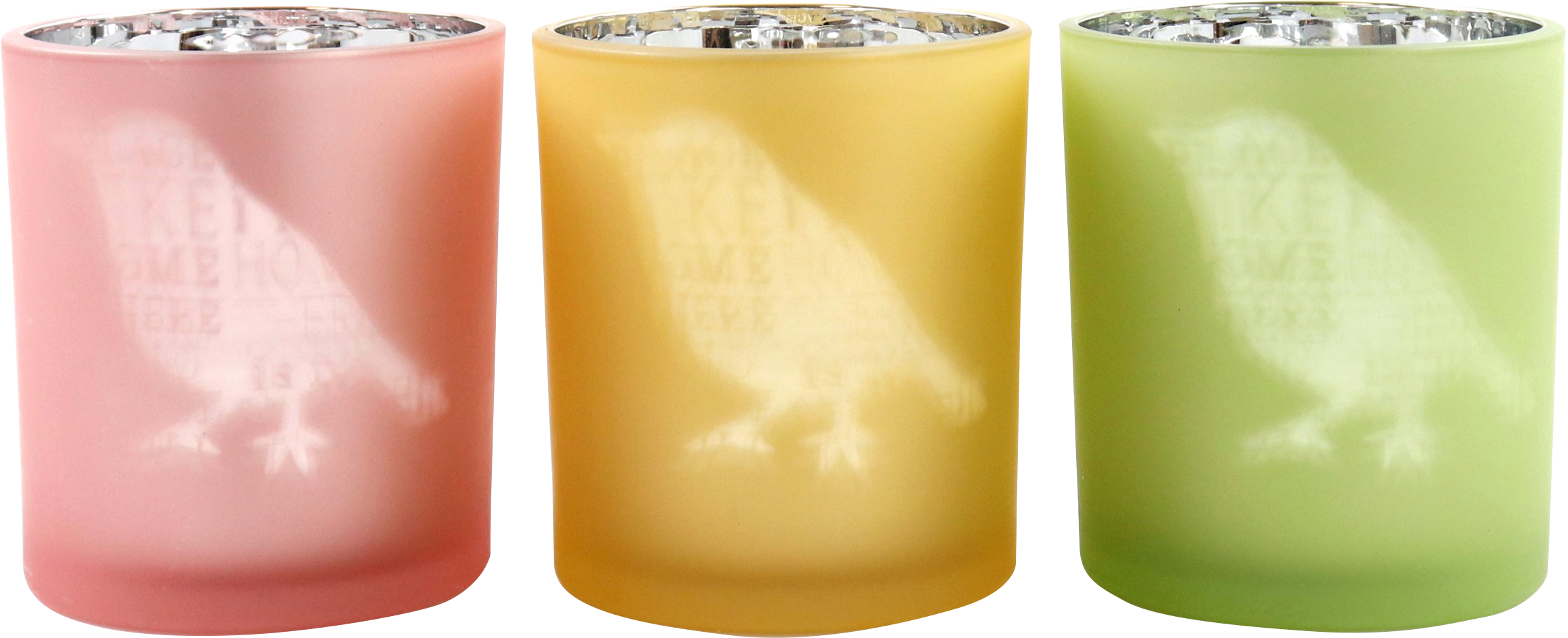 7476 PORTACANDELE  BIRDY  3PZ