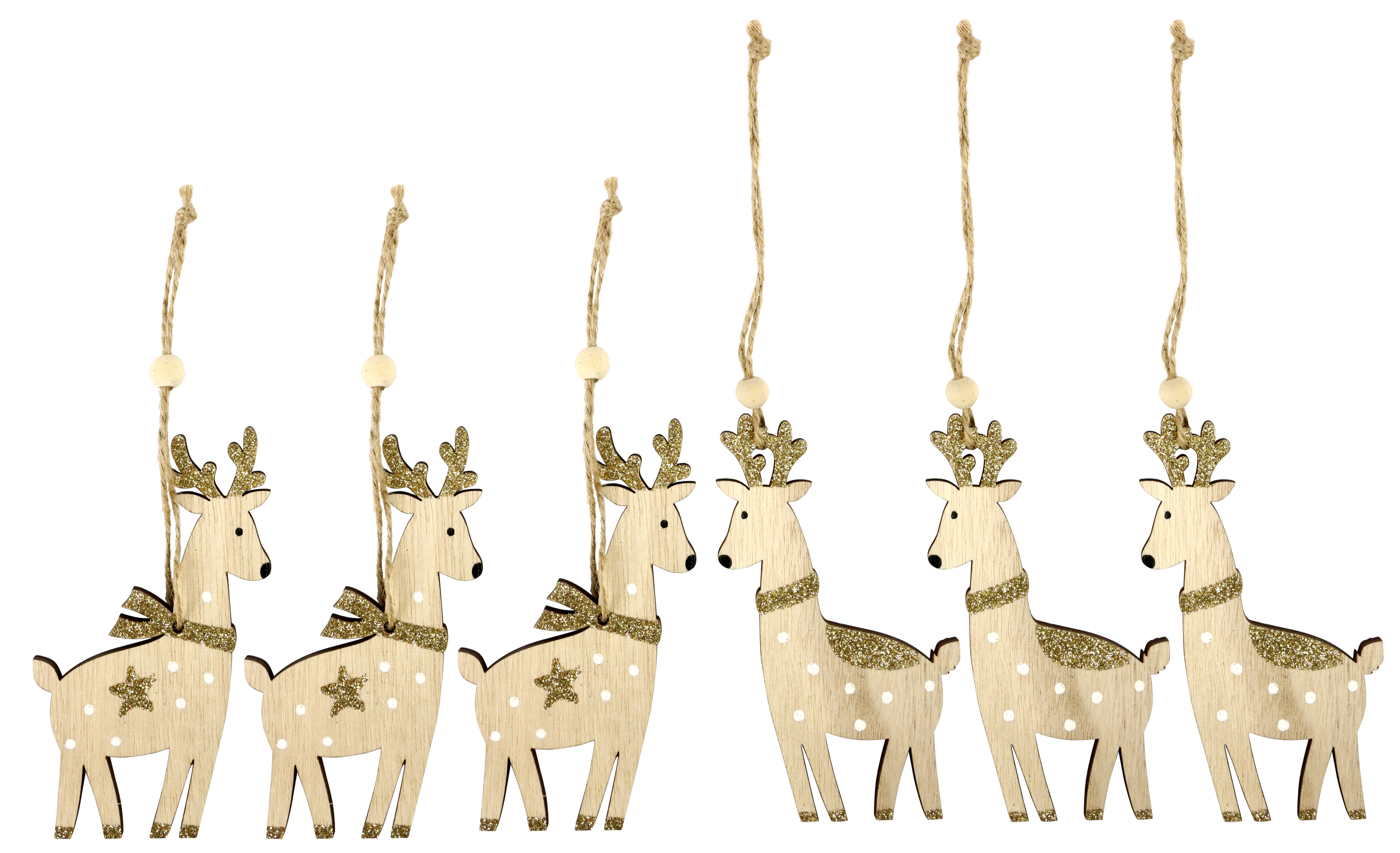 7525 PENDENTIF DÉCORATIF  DEERS  6P