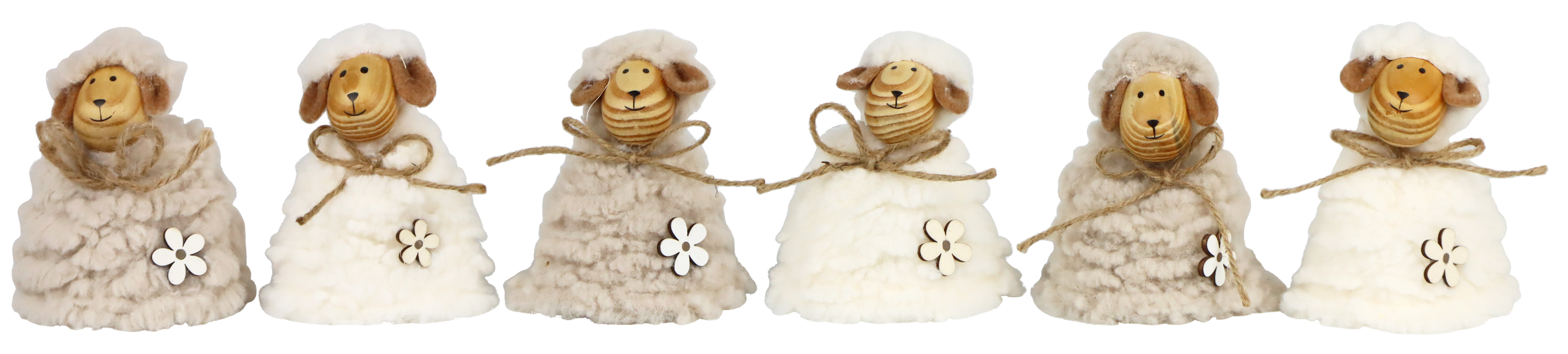 7668 SCALDINO UOVA HAPPY SHEEP  6PZ