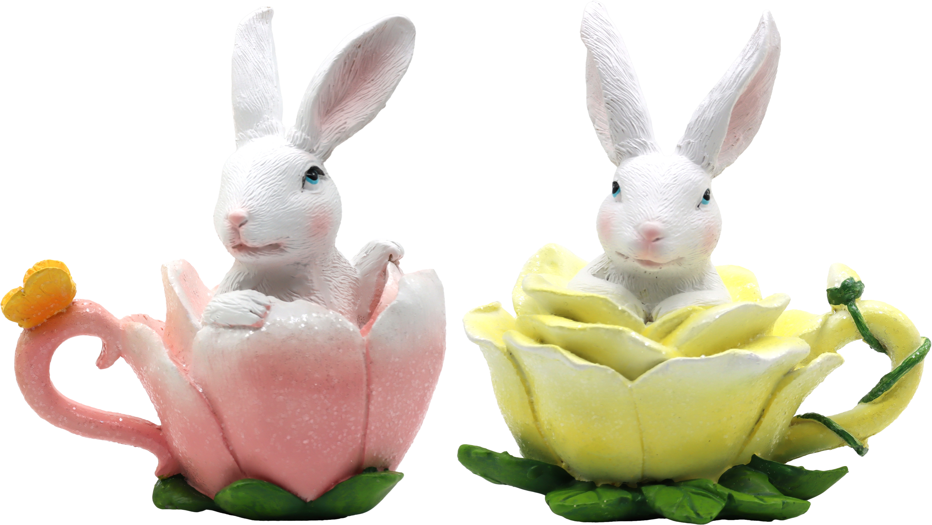 7737 CONIGLIO IN TAZZA BELLEBUNNY  2PZ