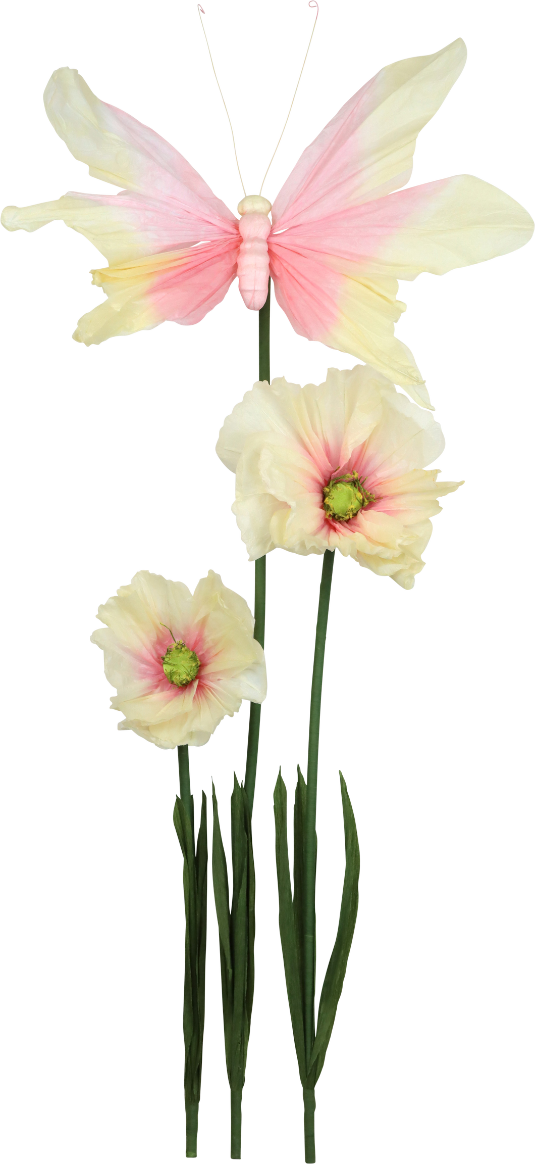 7967 FLOWER PAPILLON  S/3