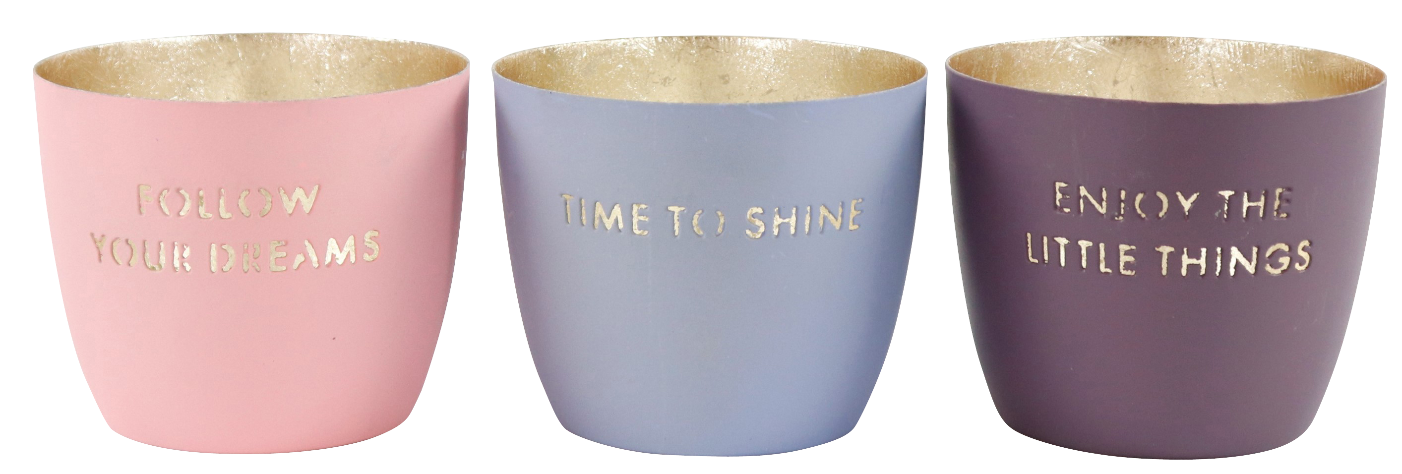 8003 PORTACANDELE  DREAMS  3PZ