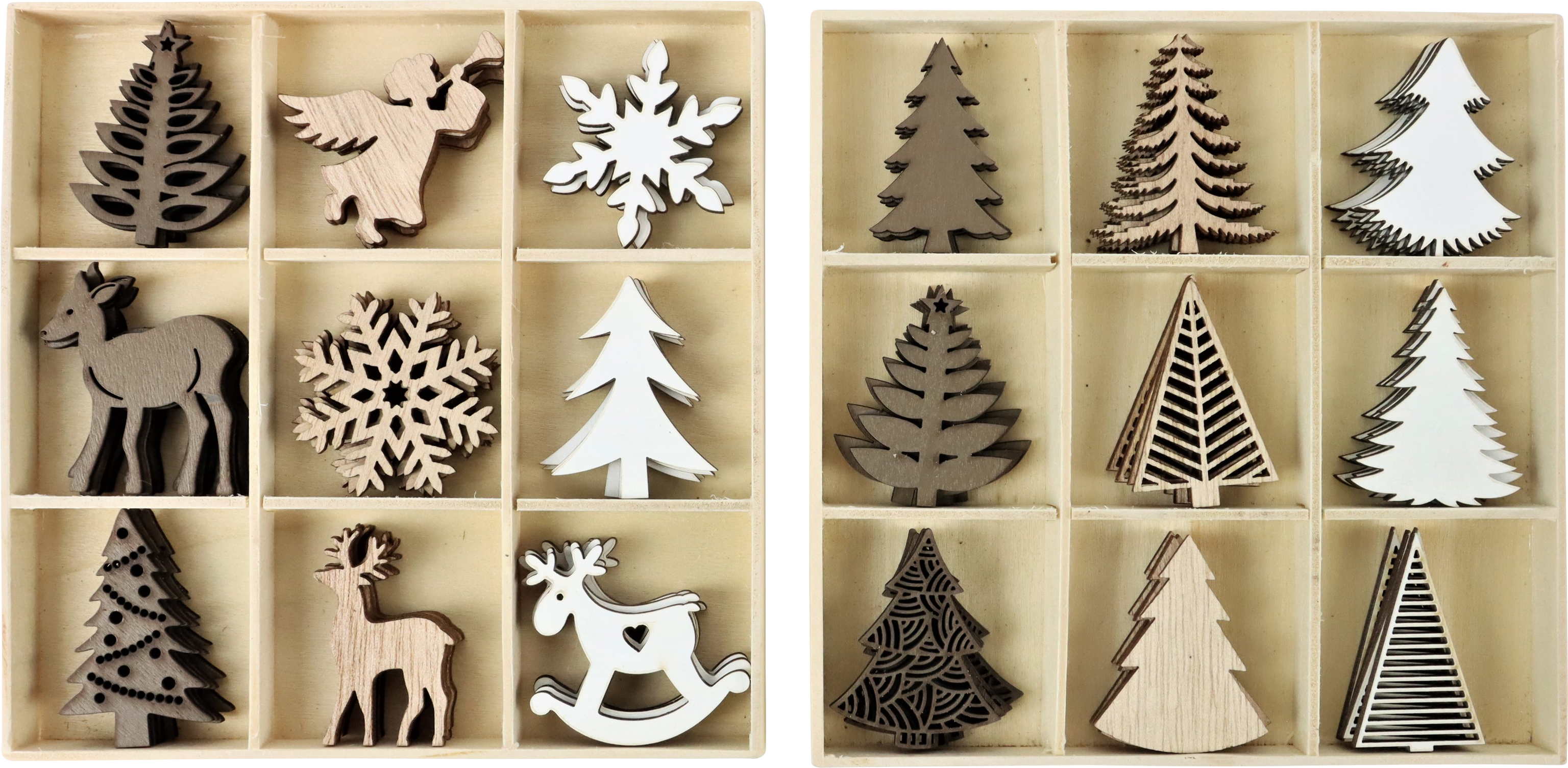 8114 SCATOLE DI LEGNO JUL (2X36) 72PZ