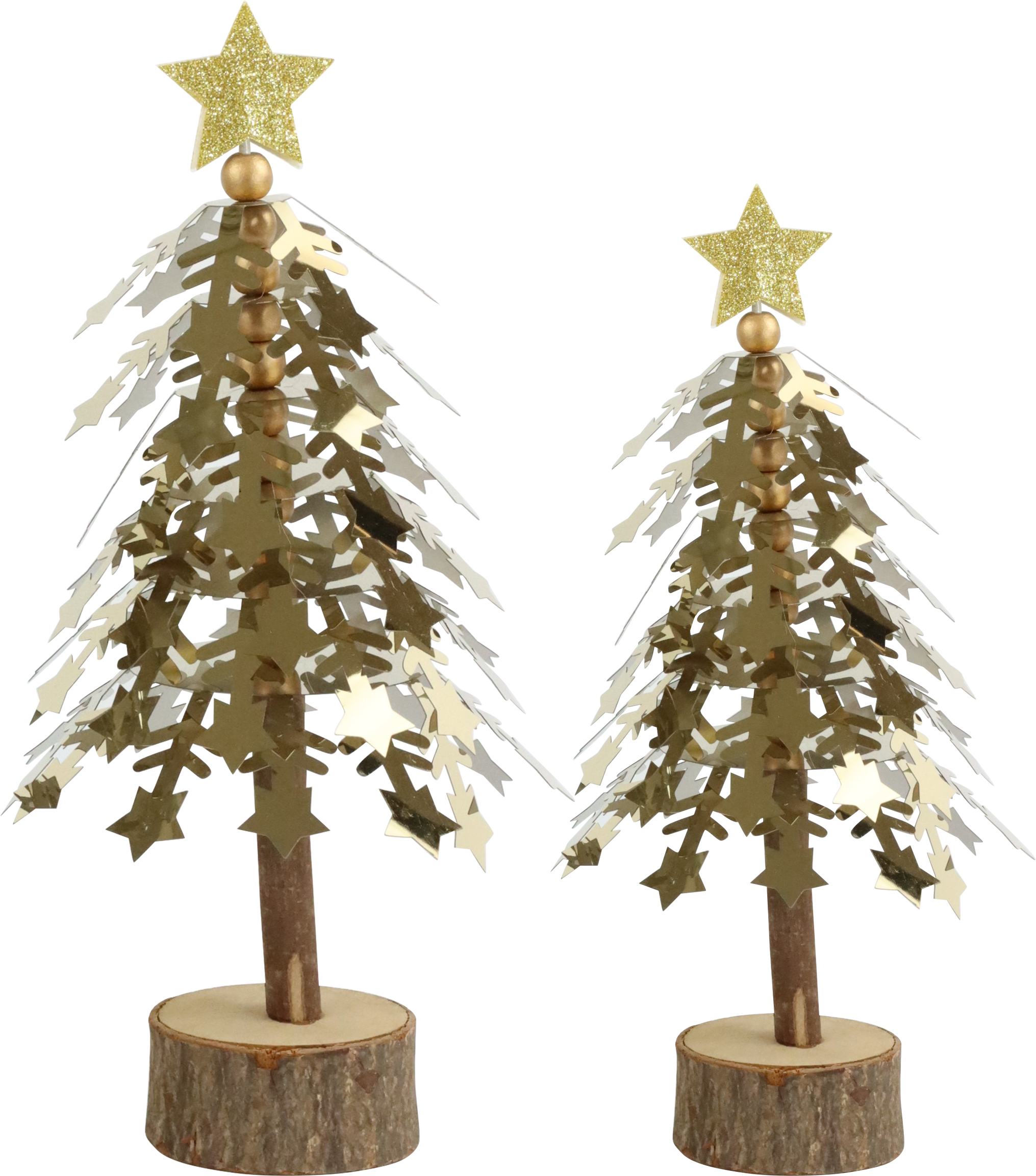 8162 ARBRES GOLDEN XMAS  2P