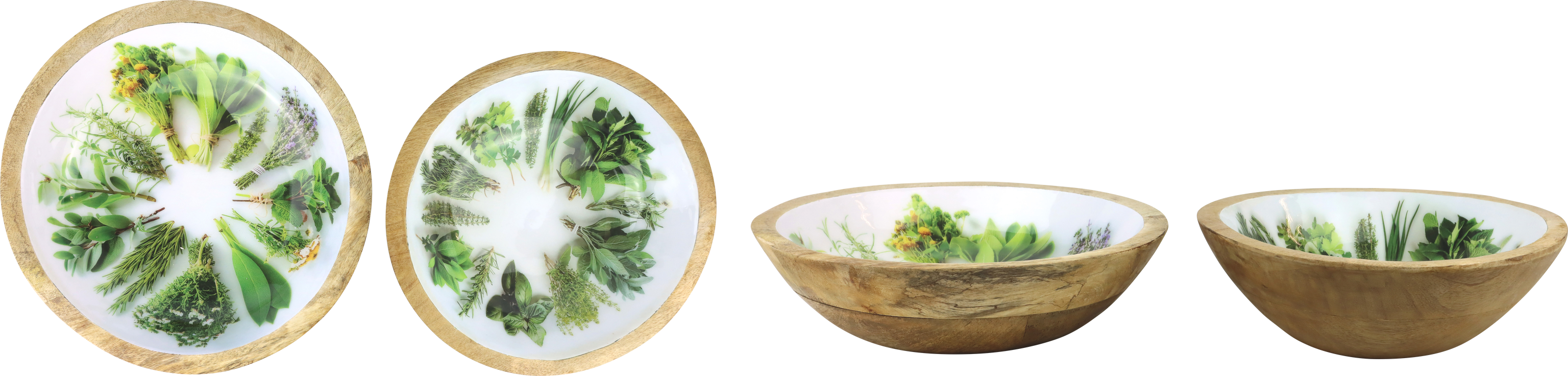 8196 SCUDI DI LEGNO HERBS  2PZ