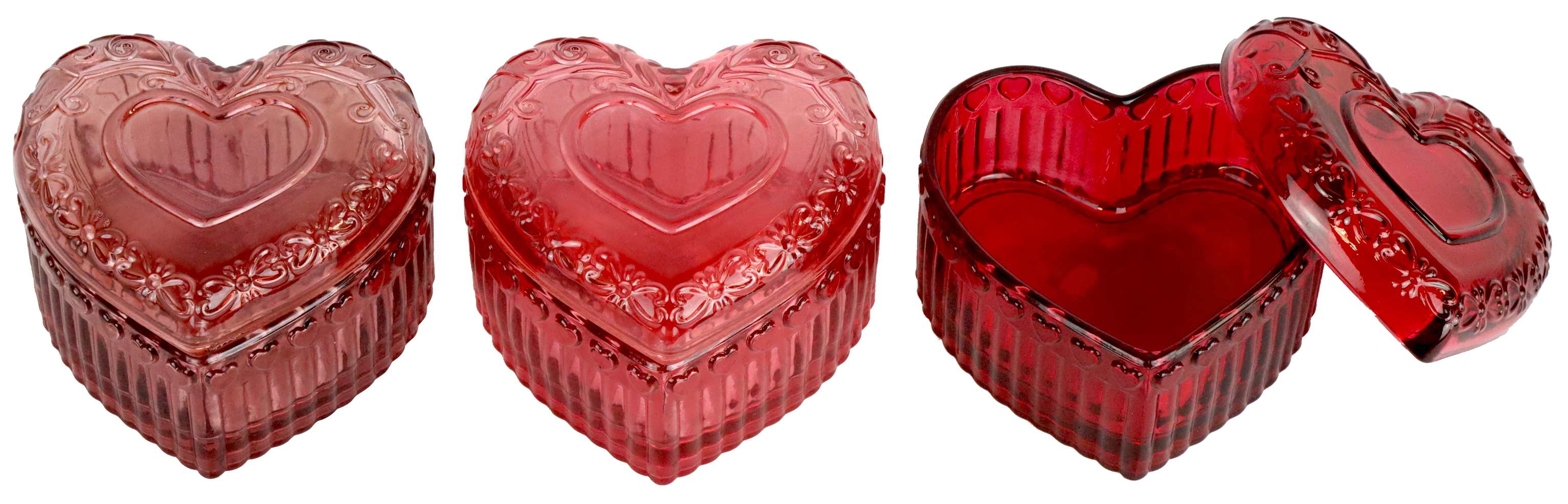 8245 GLASS JARS PRIMAVERA  S/3