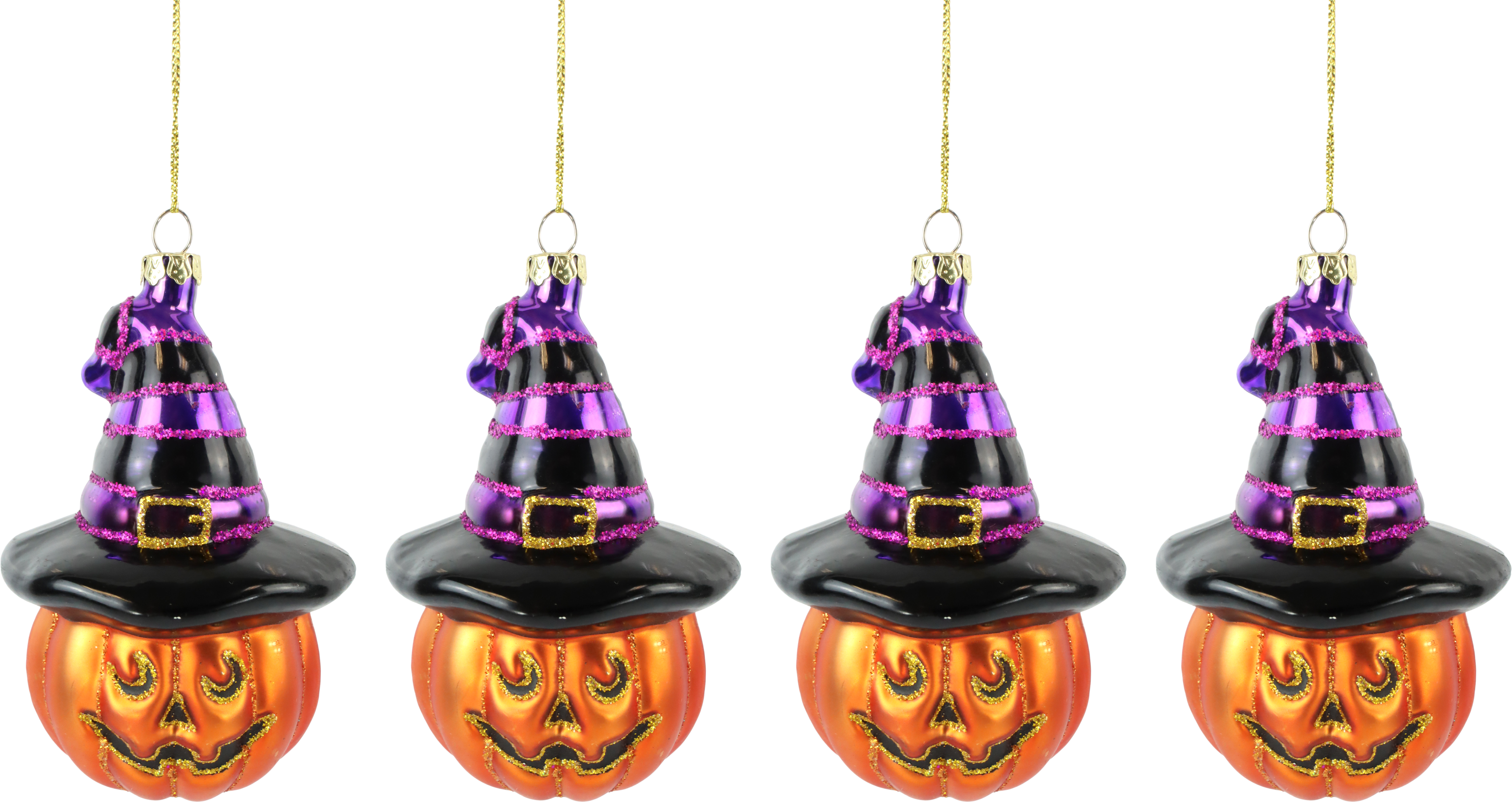8409 GLASSCHMUCK HALLOWEEN VIBES  S/4