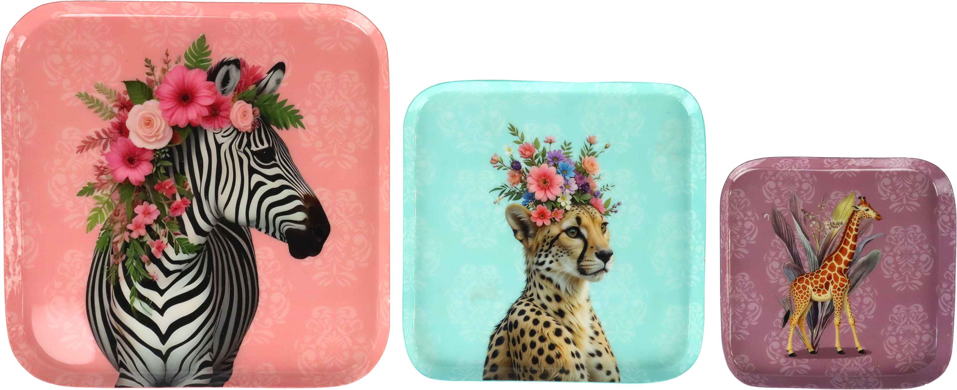 8694 TAVOLETTE SAVANNA DREAMS  3PZ