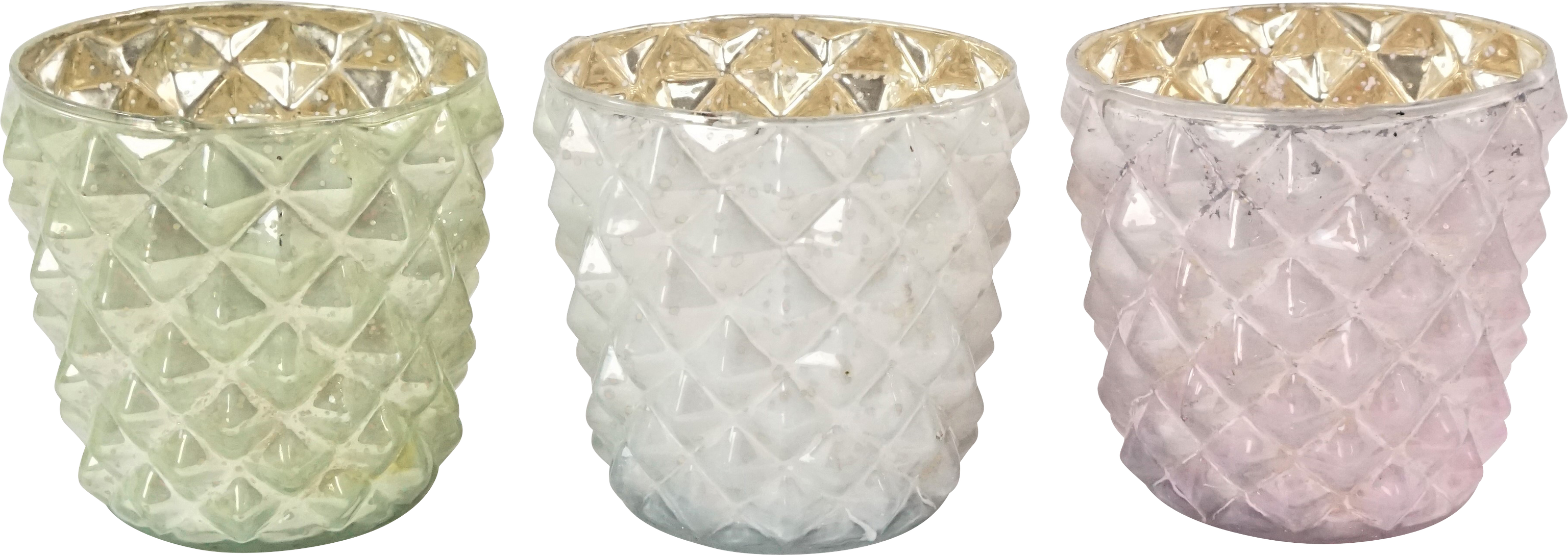 8839 VASI PER CANDELE  NIZZA  3PZ