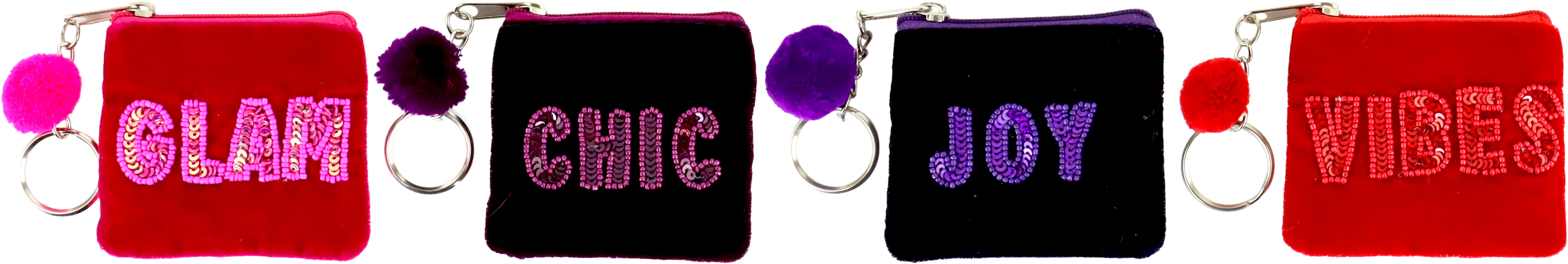 9050 BORSA POETIC POUCHES  4PZ