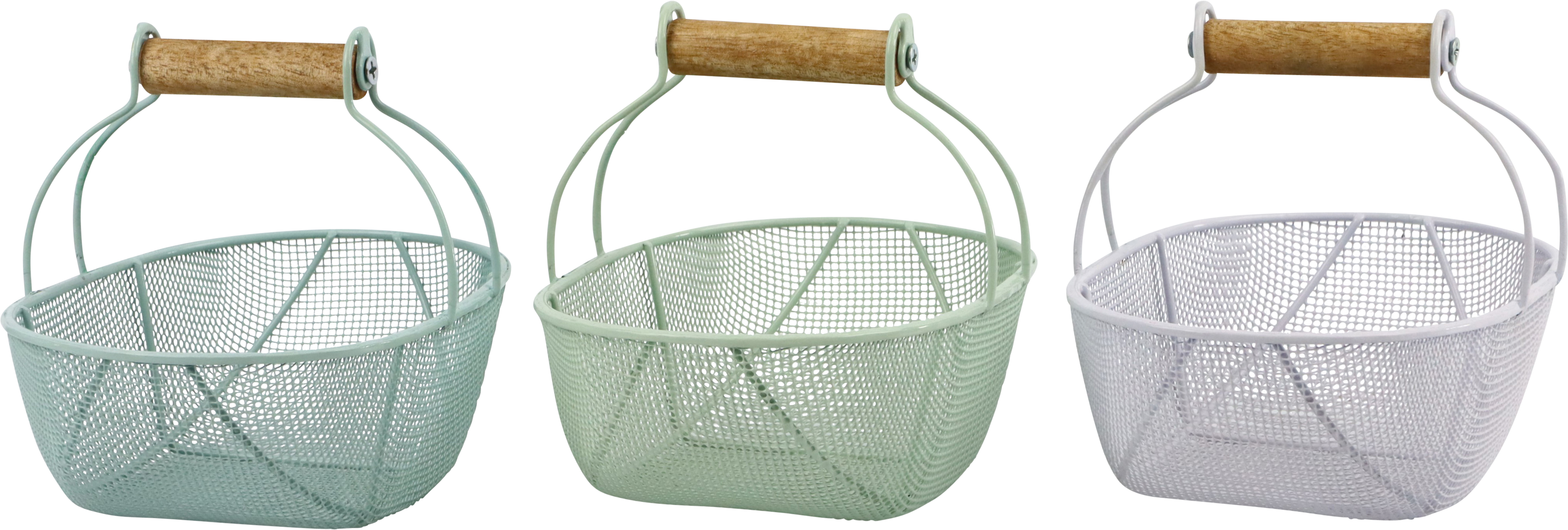 9108 CESTI CON MANICI PRINTEMPS  3PZ