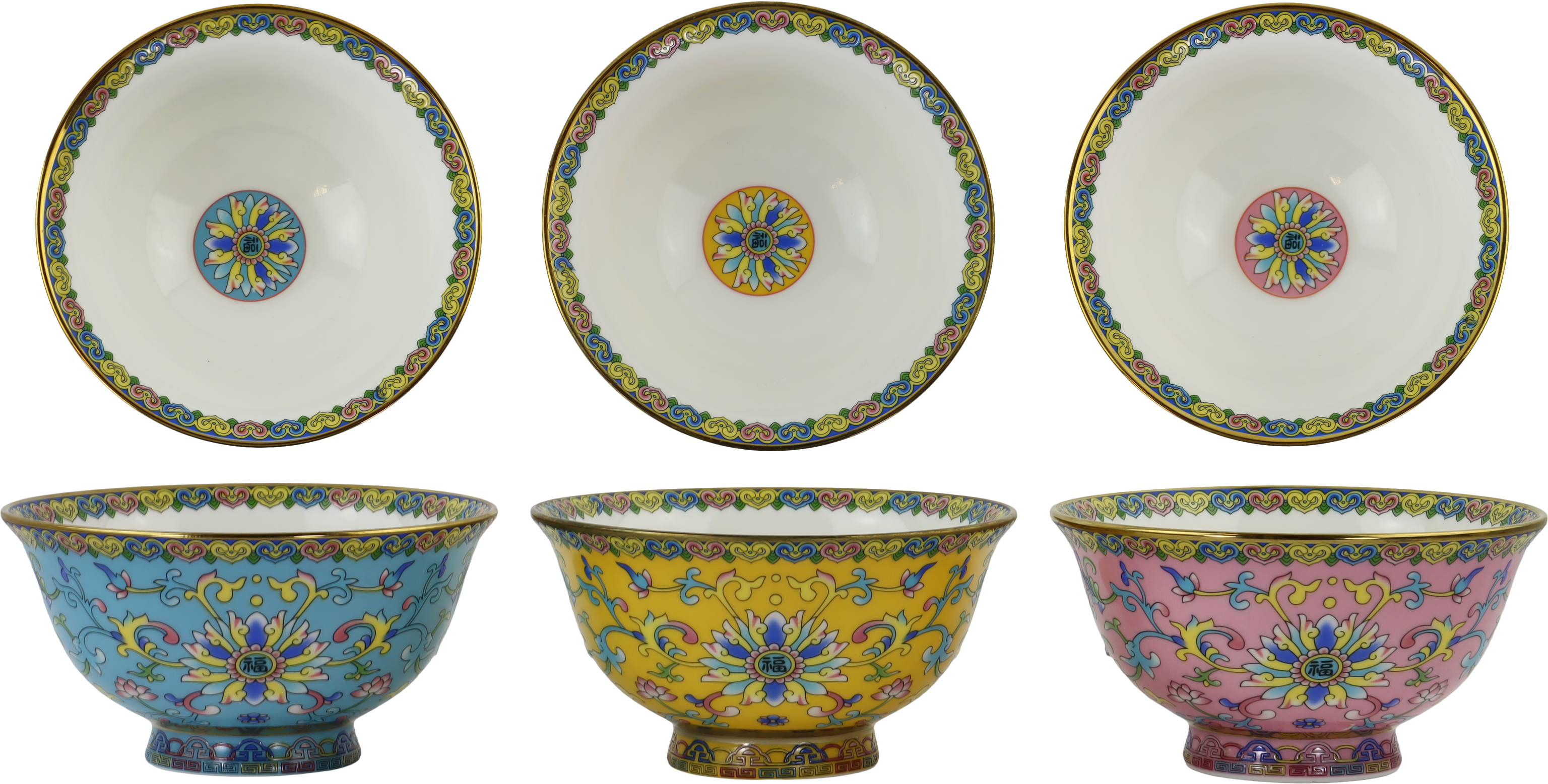 9234 CIOTOLE CHINESE FLOWERS  3PZ