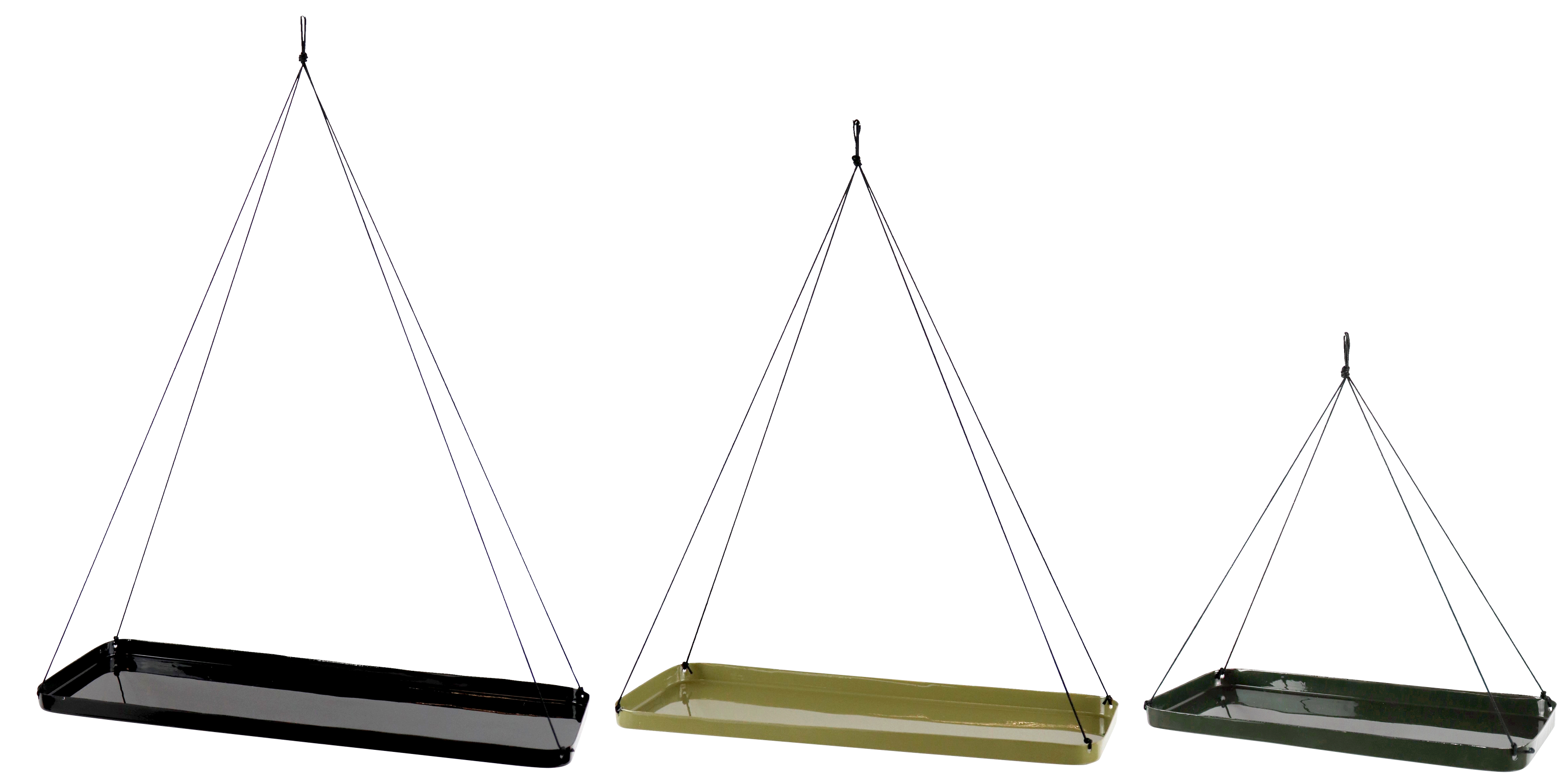 9394 VASSOI SOSPESI  DELUXE  3PZ