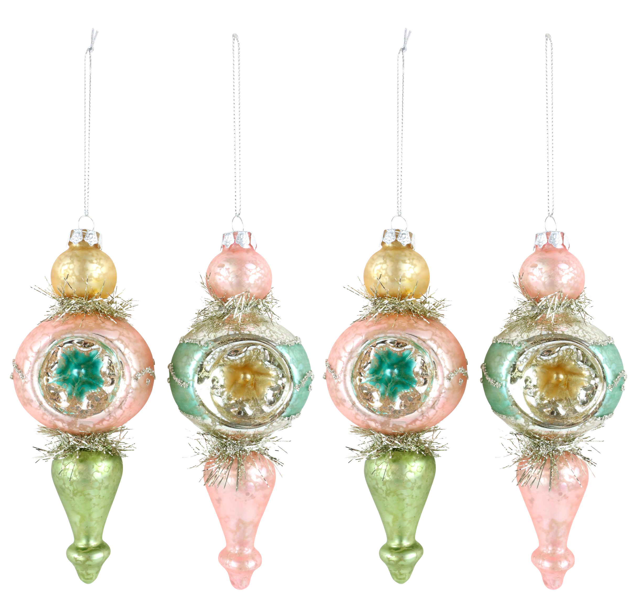 9470 PIGNA IN VETRO  NOSTALGIA  4PZ