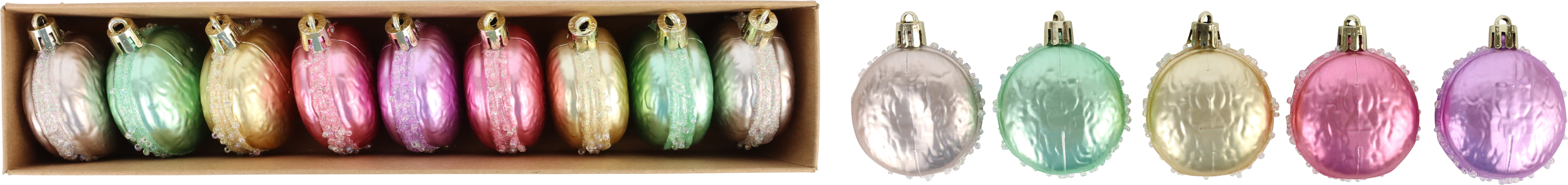 9475 DECORAZIONE  MACARON  9PZ