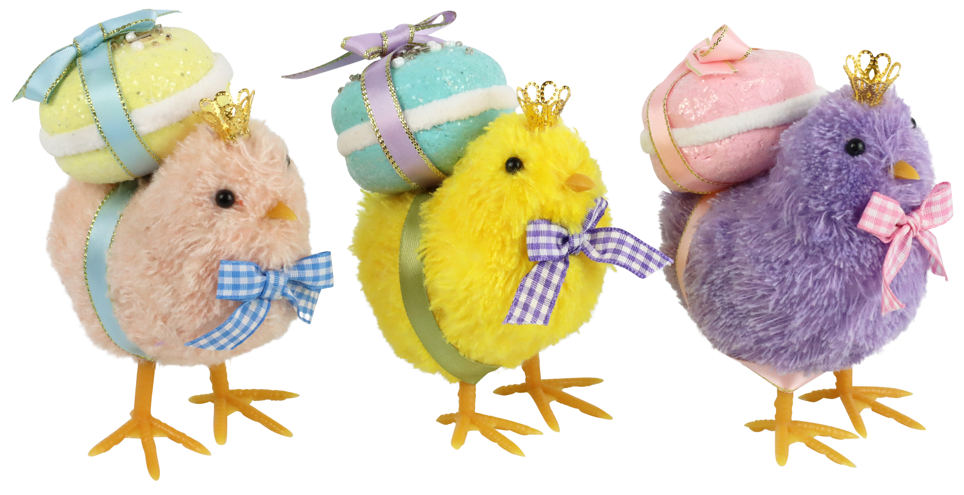 9515 CHICKS EASTER CANDY  S/3
