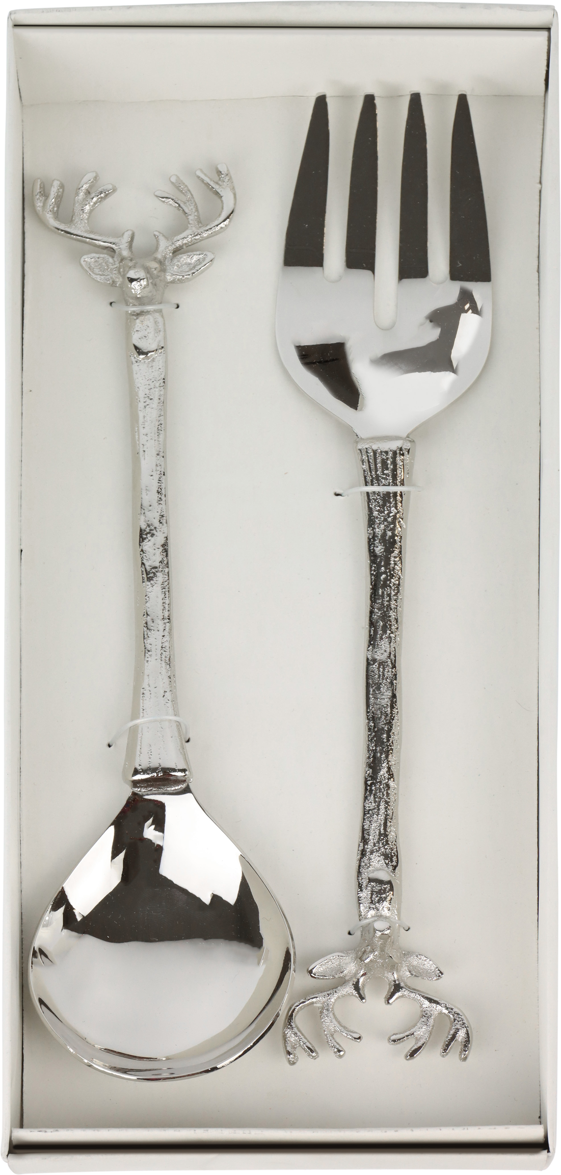 9538 POSATE DA INSALATA HIRSCH  2PZ