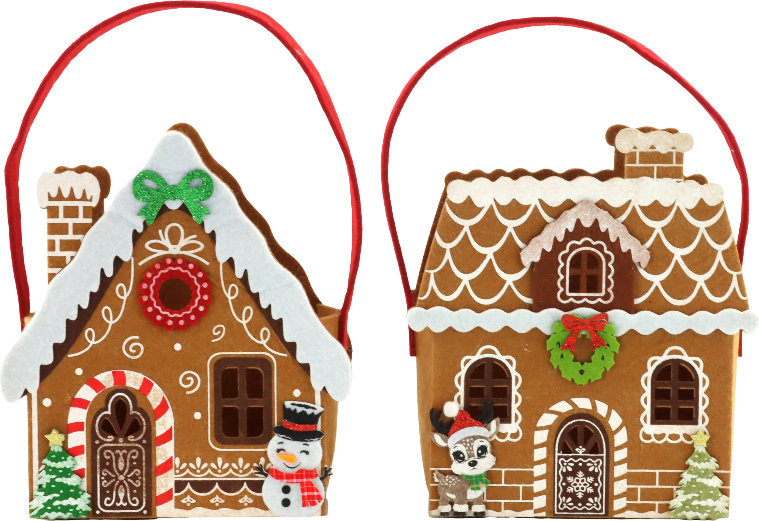 9608 FILZTASCHEN GINGERHOUSE  S/2
