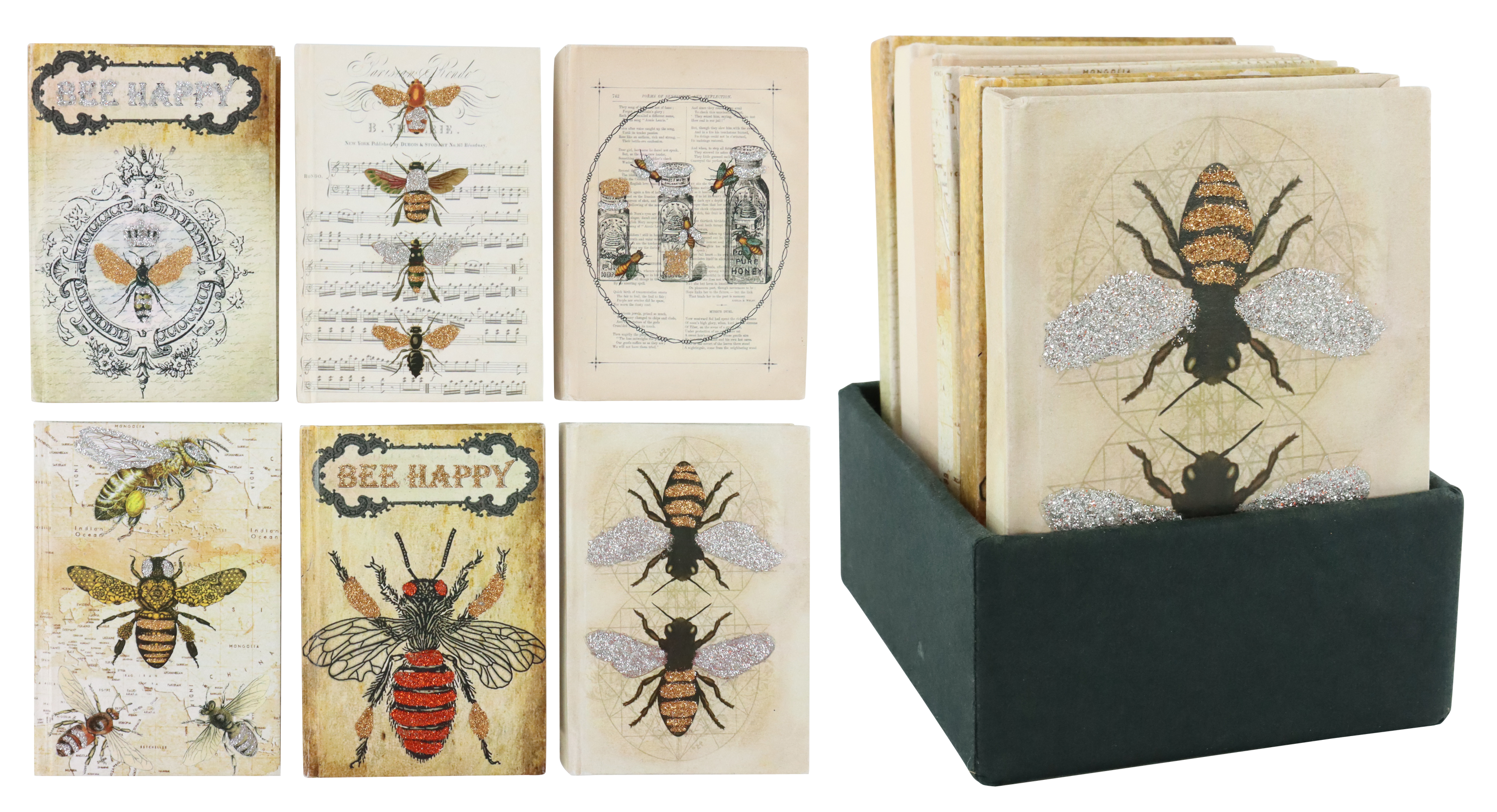 9648 MERKBÜCHER BEE HAPPY  S/6