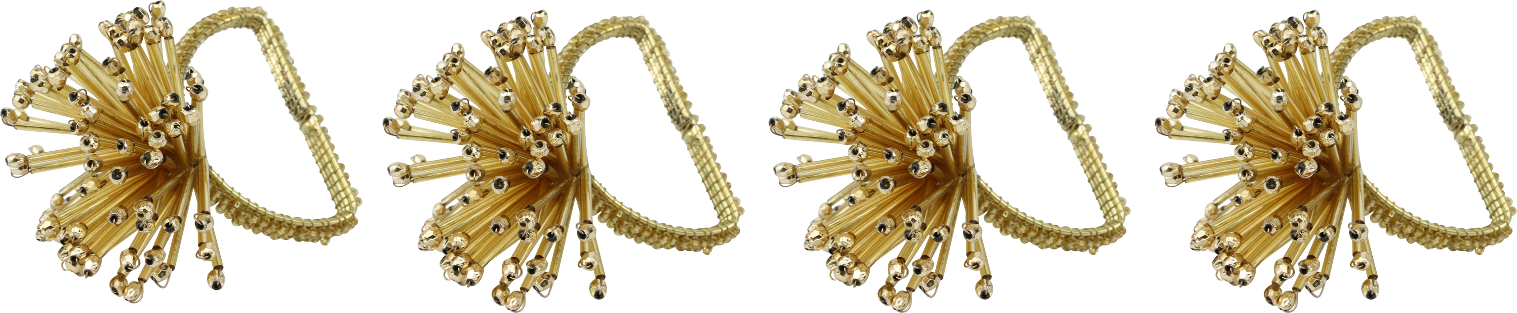 9752 ANNEAUX SERVIETTE  SPLASH  4P