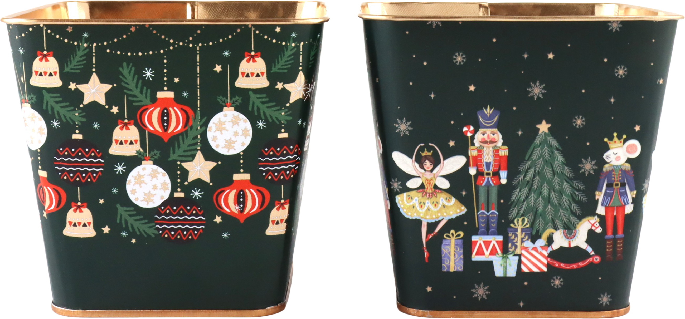 9802 ÜBERTÖPFE CHRISTMAS HERITAGE  S/2