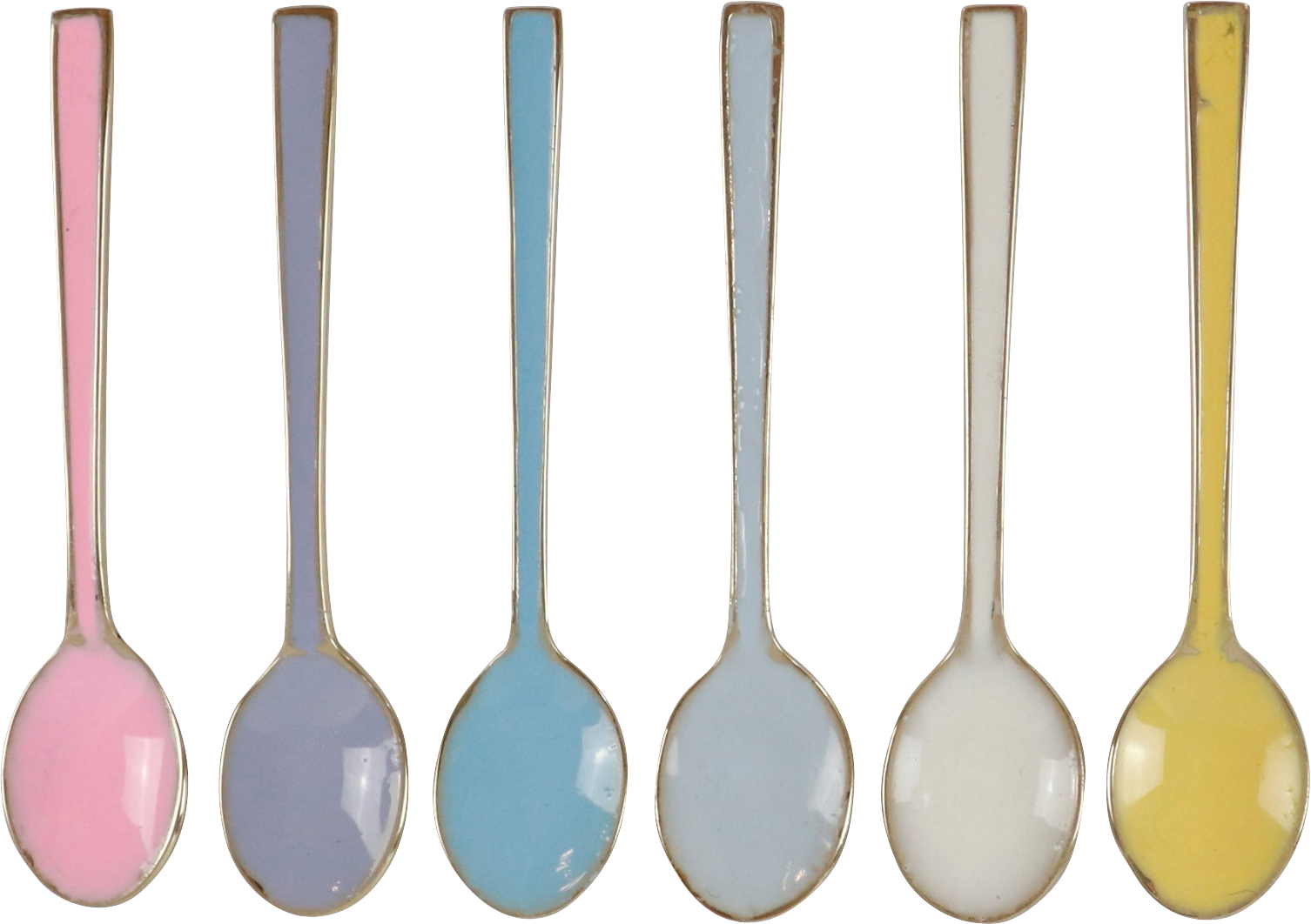 9900 CUCCHIAI  PASTELL  6PZ