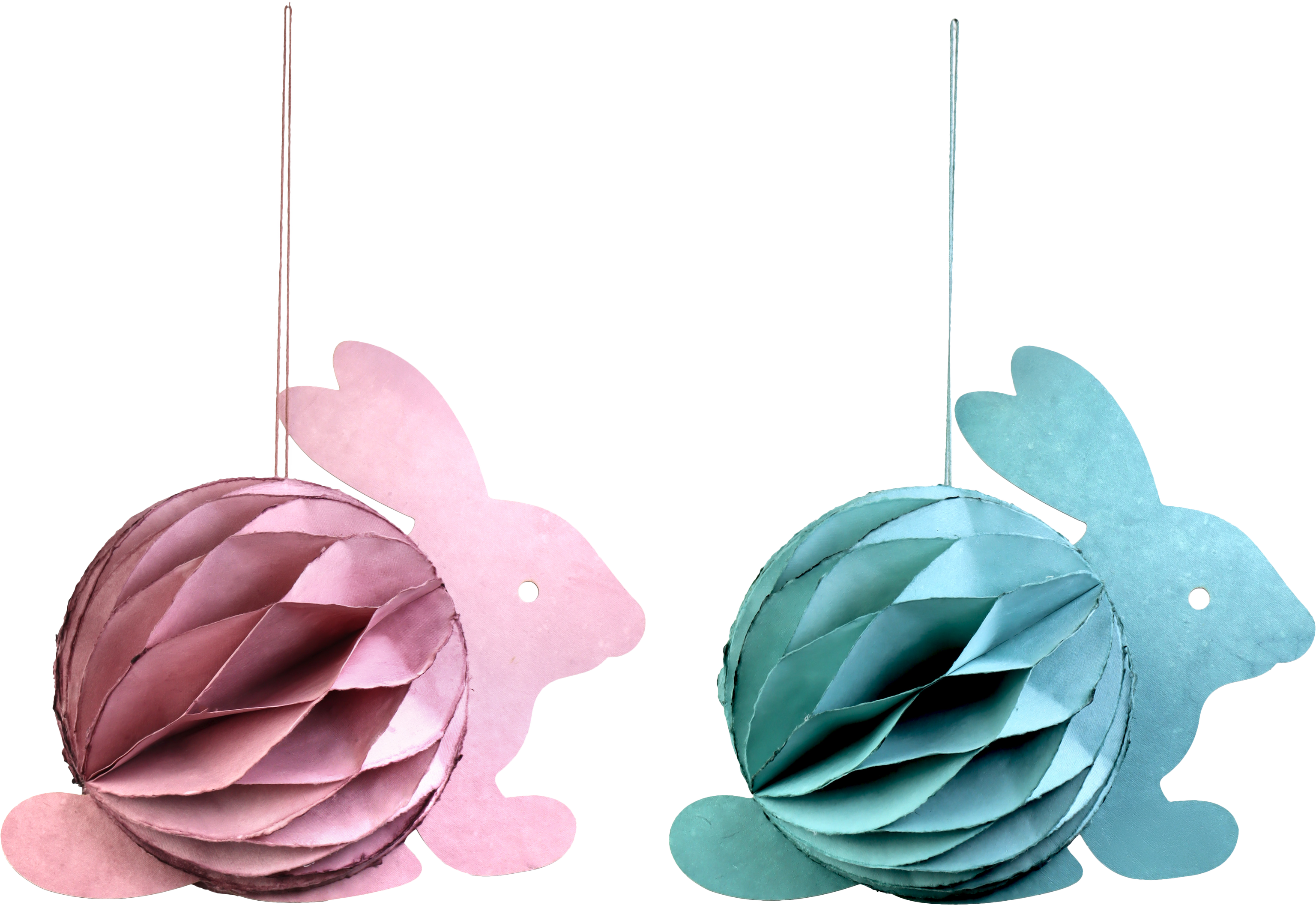 9933 LAPINS DÉCORATIFS HONEYCOMB  2P