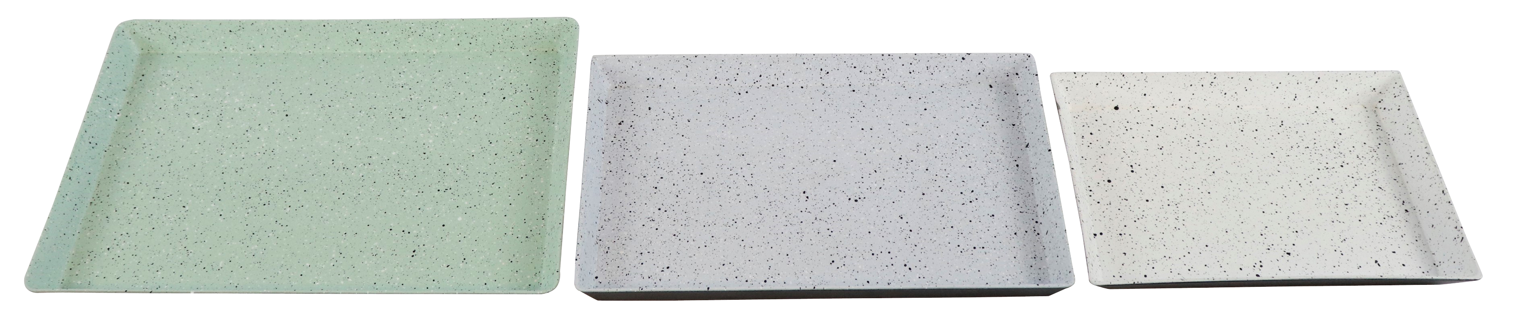 9998 VASSOI  TERRAZZO  3PZ